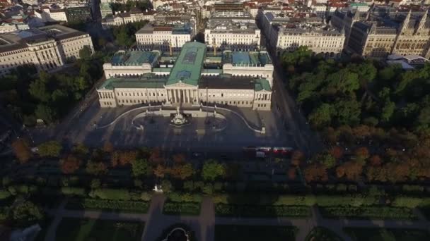 Nagranie Budynku Parlamentu Ratusza — Wideo stockowe