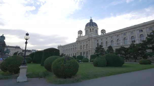 Naturhistoriska Museet Wien — Stockvideo