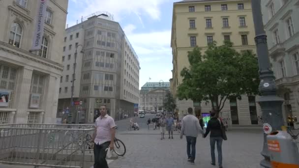 Walking Heidenschu Vienna Vienna Austria — Stock Video