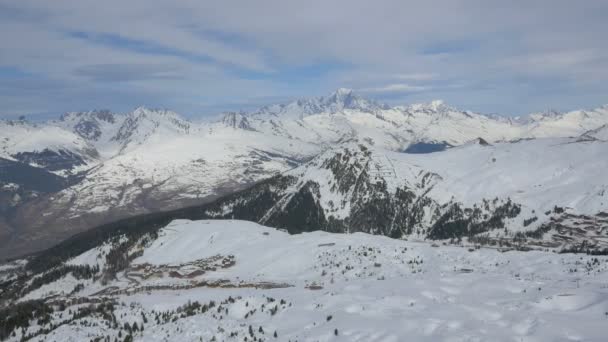 Vue Panoramique Sur Les Alpes — Video