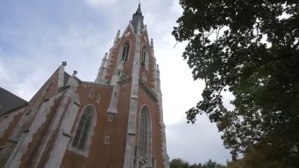 Chiesa Santa Elisabetta Vienna — Video Stock