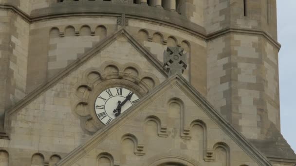 Reloj Edificio — Vídeos de Stock