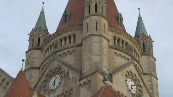 Vue Panoramique Tour Église Kaiser Jubilee — Video