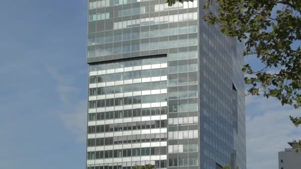 东诺施塔特国际中心塔台倾斜 — 图库视频影像