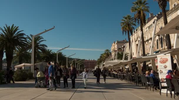 Timelapse Riva Promenade — Vídeo de Stock