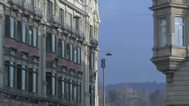 Будівлі Багатьма Вікнами — стокове відео