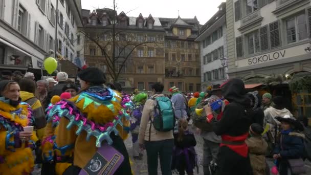 Pessoas Carnaval — Vídeo de Stock