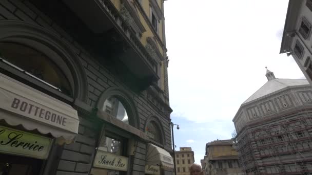 Buildings Florence Cathedral — Stock Video