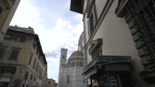 Florence Cathedral Other Buildings — Vídeos de Stock