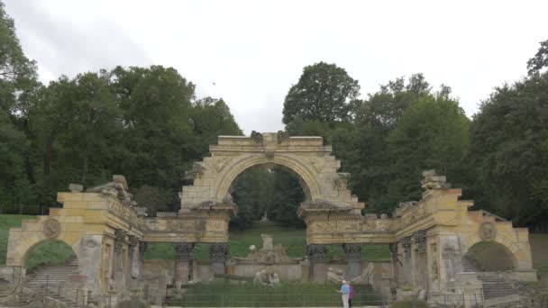 Ρωμαϊκή Καταστροφή Στο Schonbrunn — Αρχείο Βίντεο