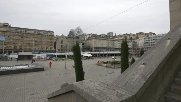 Place Riponne Lausanne — Video