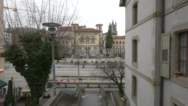 Palais Rumine Bir Merdivenden Görüldü — Stok video