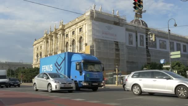 Traffic Museum Vienna Austria — Stock Video