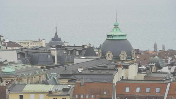 穹顶和其他建筑物的屋顶 — 图库视频影像