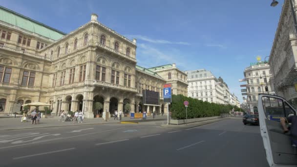 Teatro Dell Opera Vienna Altri Edifici — Video Stock