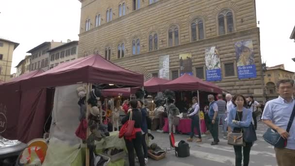 Mercado Rua Florença — Vídeo de Stock