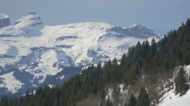 Panorama Paisajes Montaña — Vídeos de Stock