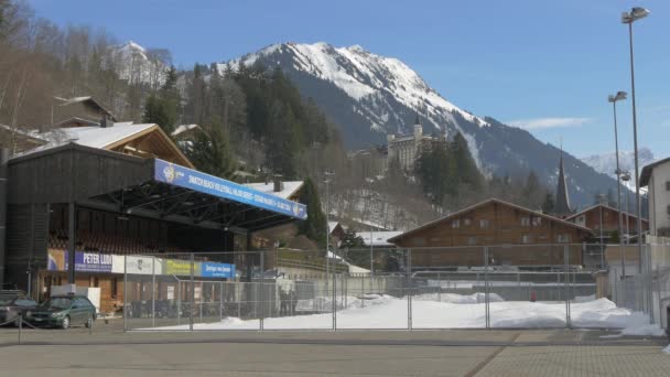 Pole Sportowe Gstaad — Wideo stockowe