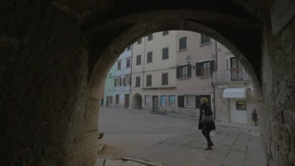 Kemerli Kapı Halka Açık Meydan — Stok video