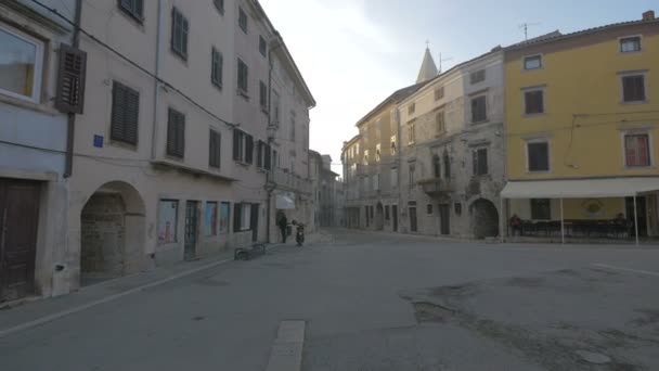 Piața Bătrânilor Din Vodnjan — Videoclip de stoc