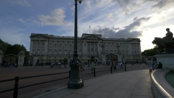 Buckingham Palace London — Stockvideo