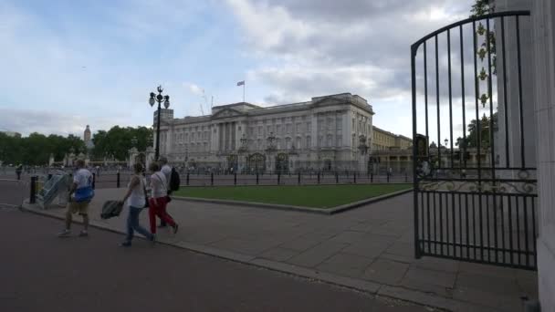 Palácio Buckingham Londres — Vídeo de Stock