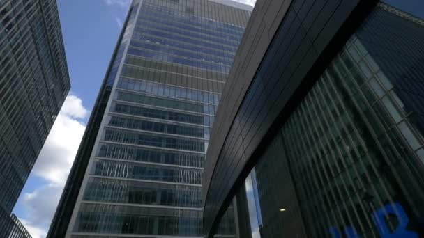 Banco Barclays Canary Wharf Distrito Negócios — Vídeo de Stock