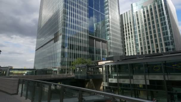 Bâtiments Quartier Des Affaires Canary Wharf — Video