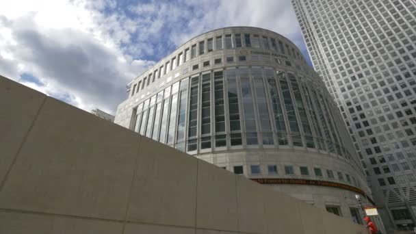 Edificio Thomson Reuters Canary Wharf — Vídeos de Stock