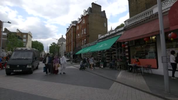 Exhibition Road Reisconcept — Stockvideo