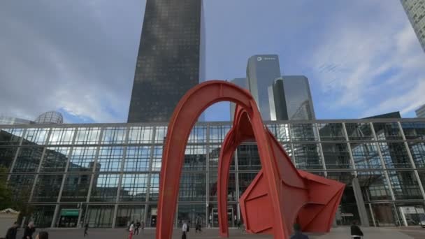 Araignee Rouge Défense Paris — Video