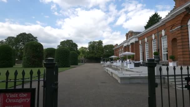 Ristorante Orangery Kensington Gardens — Video Stock