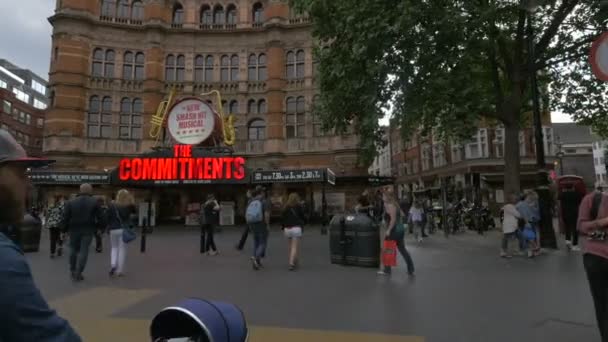 Nimax Theaters Londen — Stockvideo