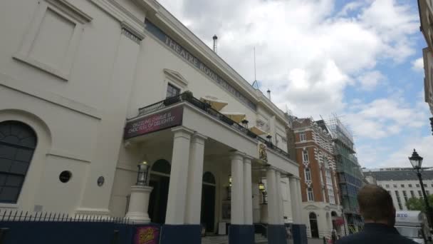 Theatre Royal Drury Lane Londýně — Stock video
