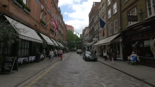 Monmouth Street London — Stockvideo