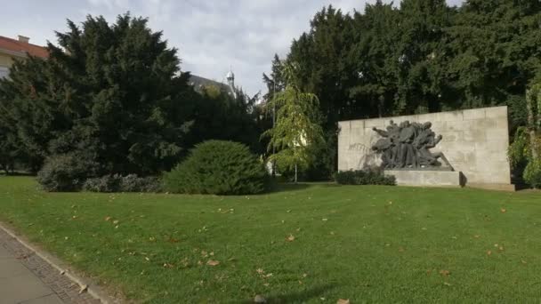 第二次世界大战遇难者纪念碑 — 图库视频影像