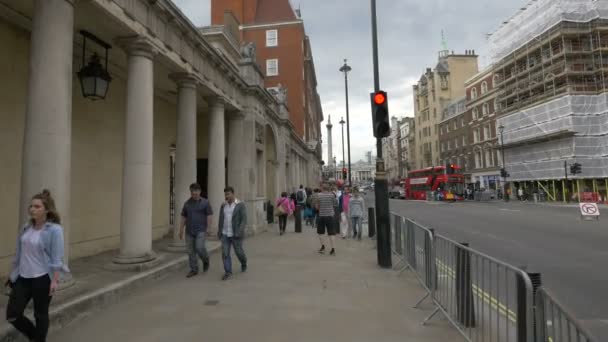 Walking Household Cavalry Museum — Stock Video