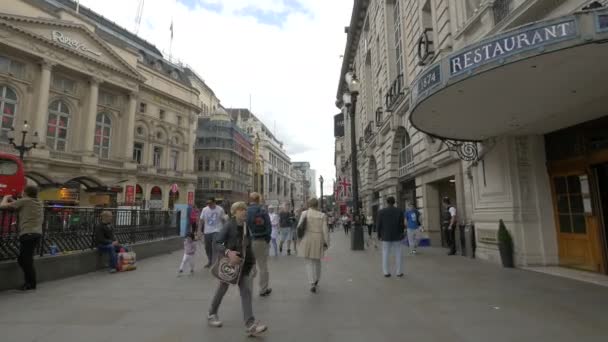 Coventry Street Londra — Video Stock