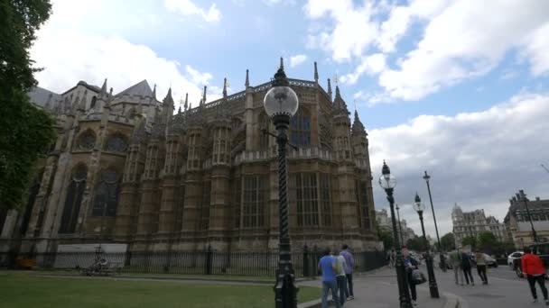 Opactwo Westminster Londynie — Wideo stockowe