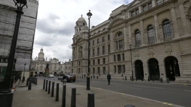 House Guards Avenue Londra — Video Stock