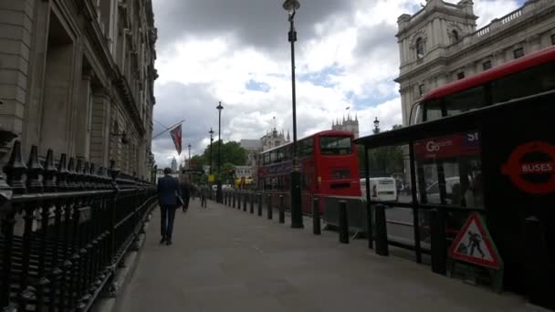 Вид Вулицю Парламенту — стокове відео