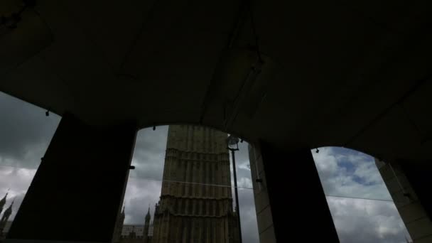 Big Ben Portcullis Evi Nden Görüldü — Stok video