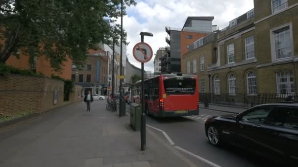 Tráfico Stamford Street Londres — Vídeos de Stock