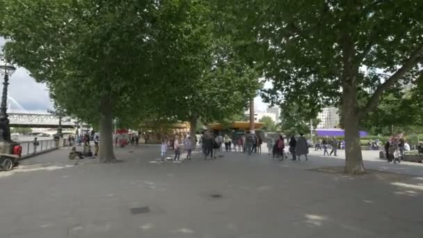 Queen Walk Londra — Video Stock