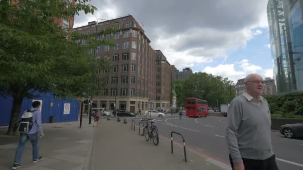 Calle Stamford Londres — Vídeo de stock