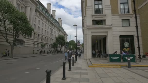 Οδός Belvedere Στο Λονδίνο — Αρχείο Βίντεο