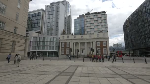 York Road Desde Forum Magnum Square — Vídeo de stock