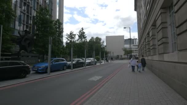 Belvedere Road Londra — Video Stock