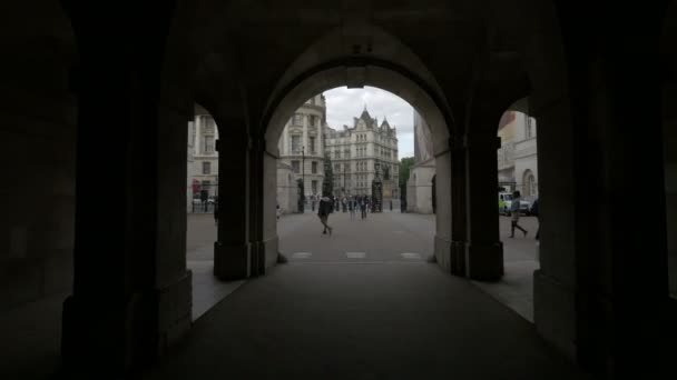 Corte Del Museo Della Cavalleria Domestica — Video Stock