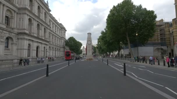 Cenotaph Memorial Londýně — Stock video